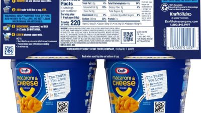 Cheese mac amazon kraft macaroni cups cup easy klean toxic chemicals campaign products food color pack credit