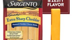 Sargento mild cheddar cheese stick nutrition