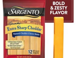 Sargento Mild Cheddar Cheese Stick Nutrition