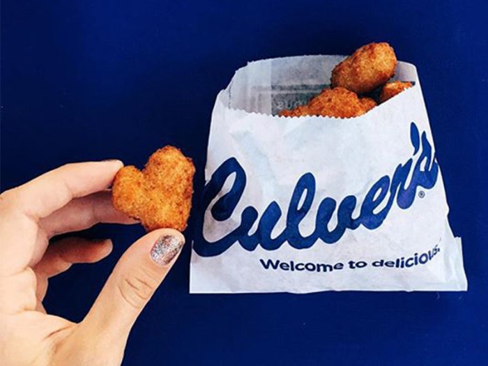 Culver's cheese curds nutrition