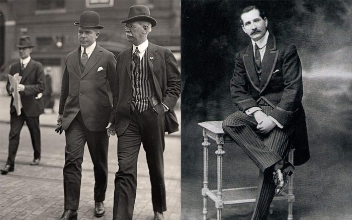 1900s fashion for men