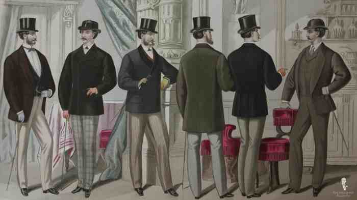 Victorian mens fashion