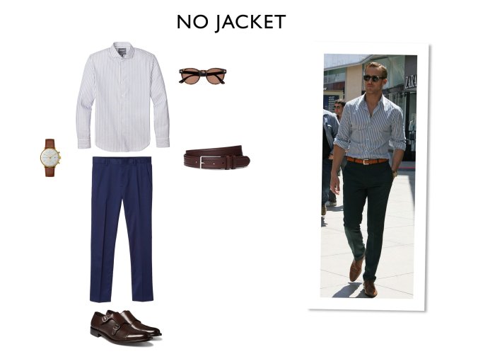 Men's business casual fashion