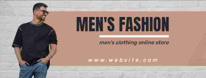 Men's fashion facebook cover photos